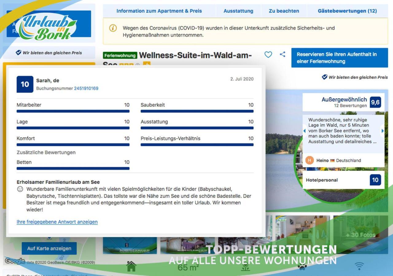 Jagd-Angler-Suite-04-Im-Wald-Am-See Kyritz Exterior photo