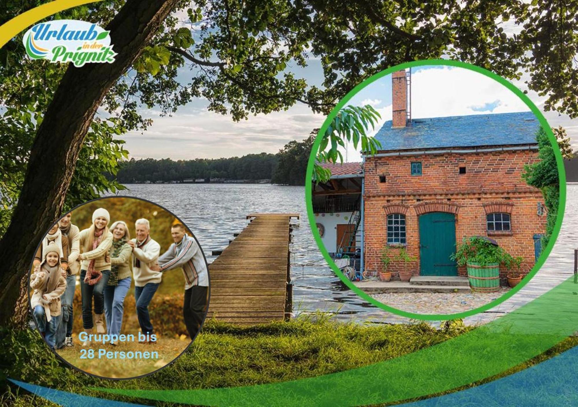 Jagd-Angler-Suite-04-Im-Wald-Am-See Kyritz Exterior photo